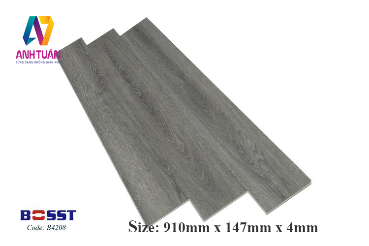 Sàn nhựa hèm khóa BOSST 4208 Sàn nhựa hèm khóa BOSST 4208, Sàn nhựa hèm khóa